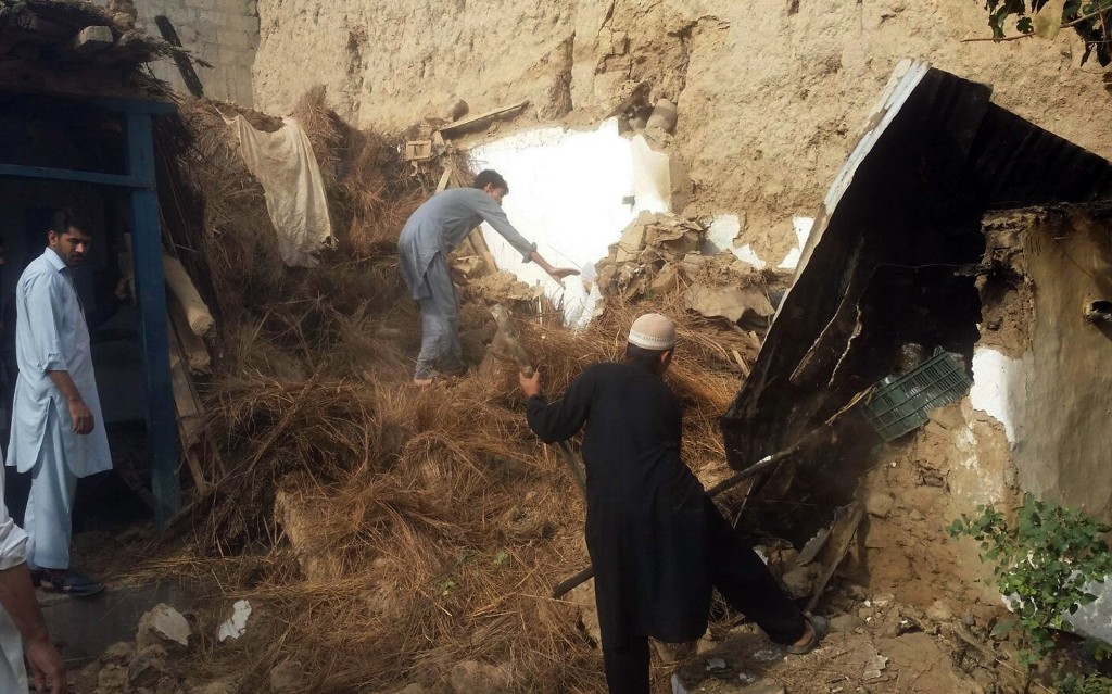 terremoto pakistan afganistan