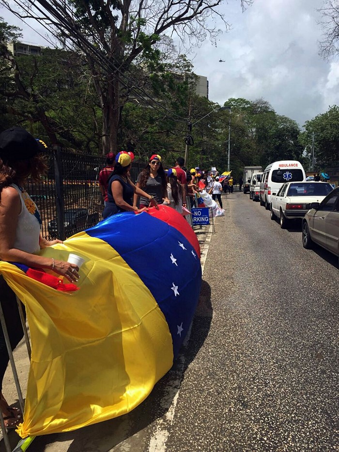 Protesta contra Nicolas Maduro en Trinidad y Tobago (5)