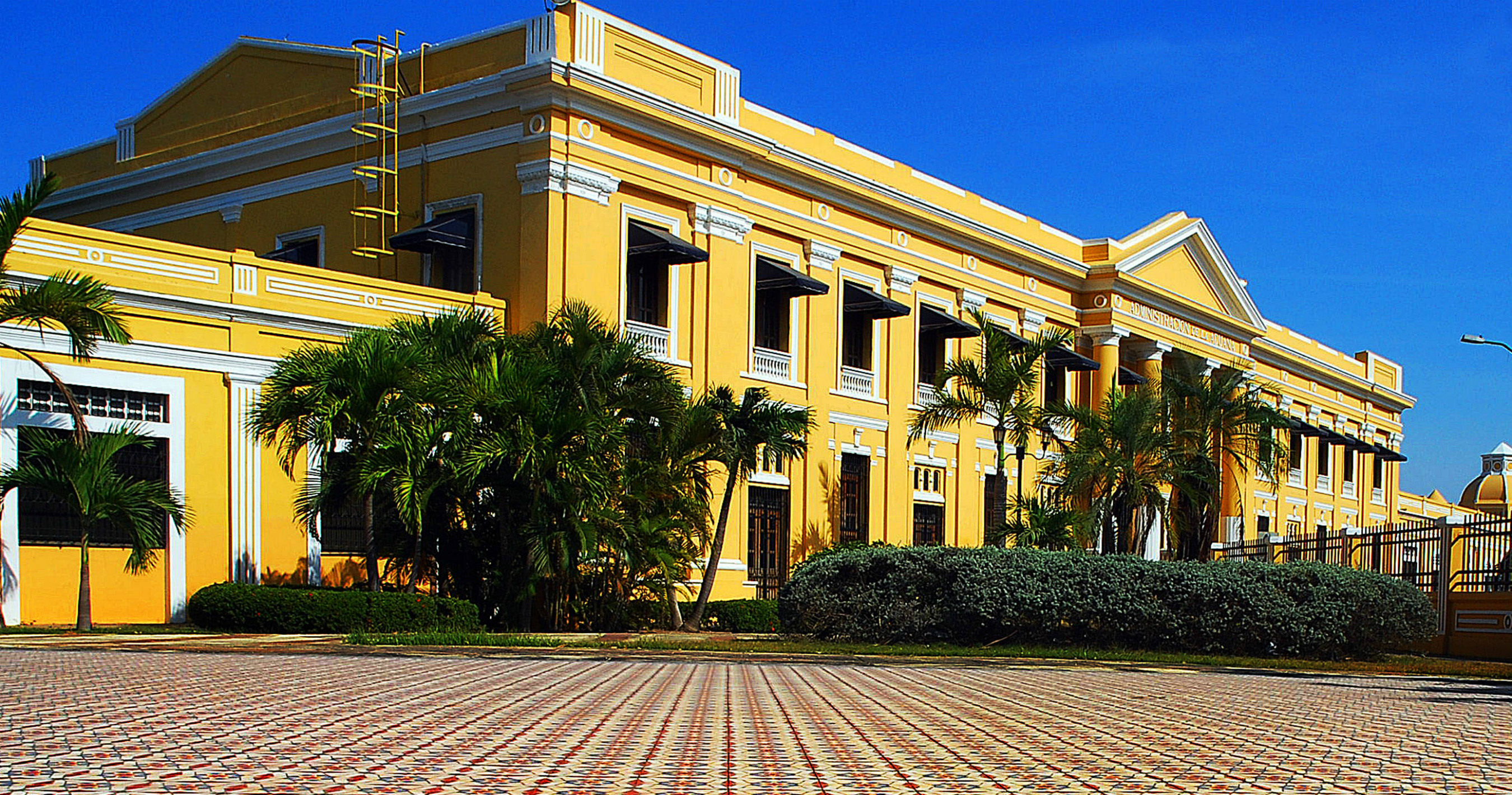 Edificio de la Aduana en el centro de la localidad colombiana de Barranquilla. Foto Cortesía Alcaldía de Barranquilla