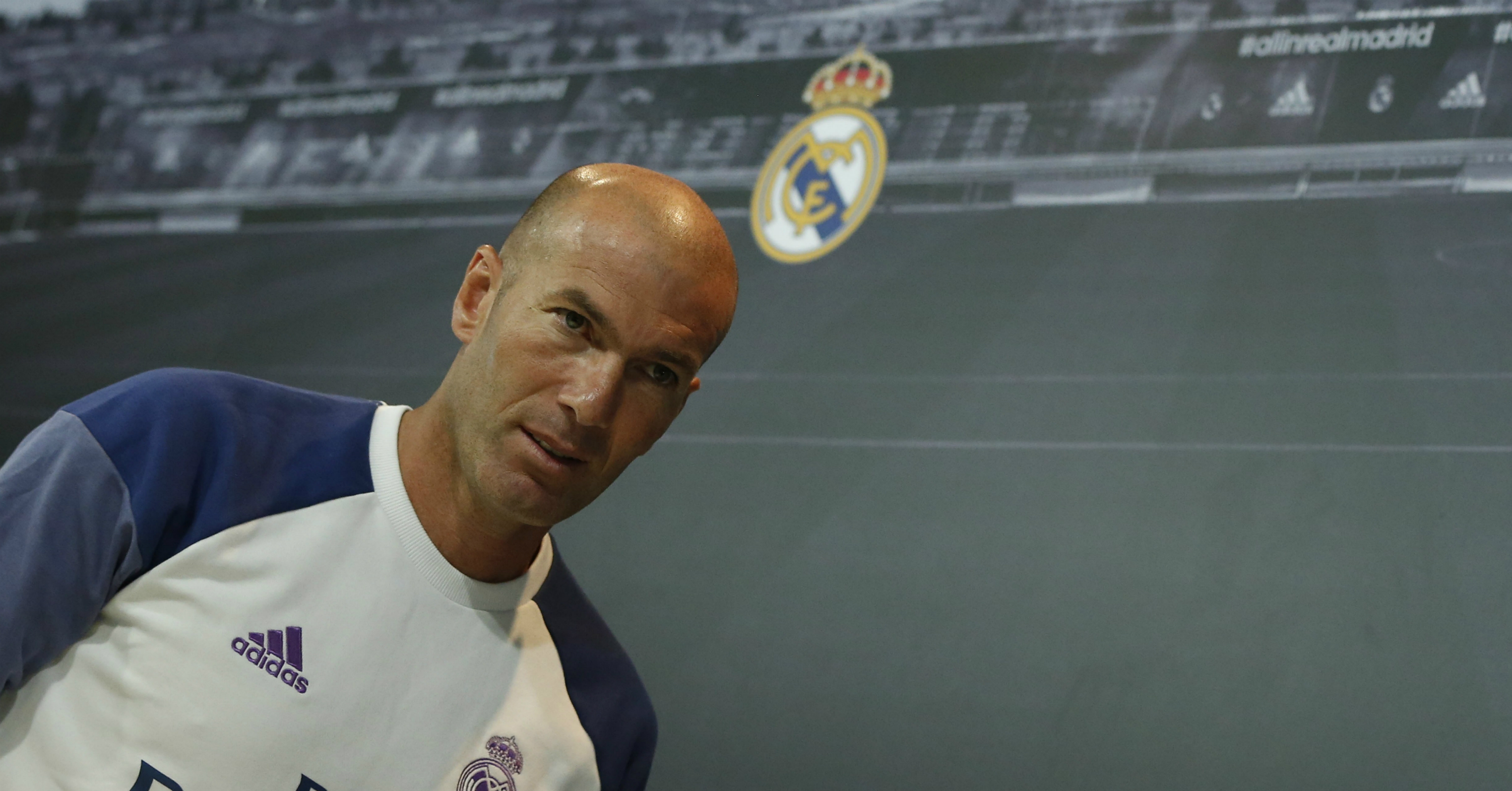 El entrenador del Real Madrid, Zinedine Zidane, uno de los mejor pagados del fútbol europeo.