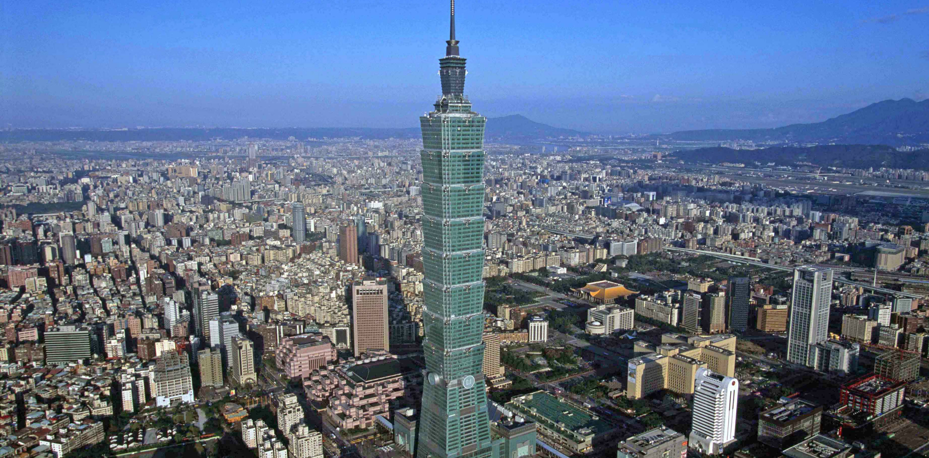 Una imagen de la torre TAIPEI 101, en Taipéi, Taiwan que ha sabido reciclarse con el paso de los años. Foto: Taipei Financial. Foto cedida por The Council on Tall Buildings and Urban Habitat (CTBUH).