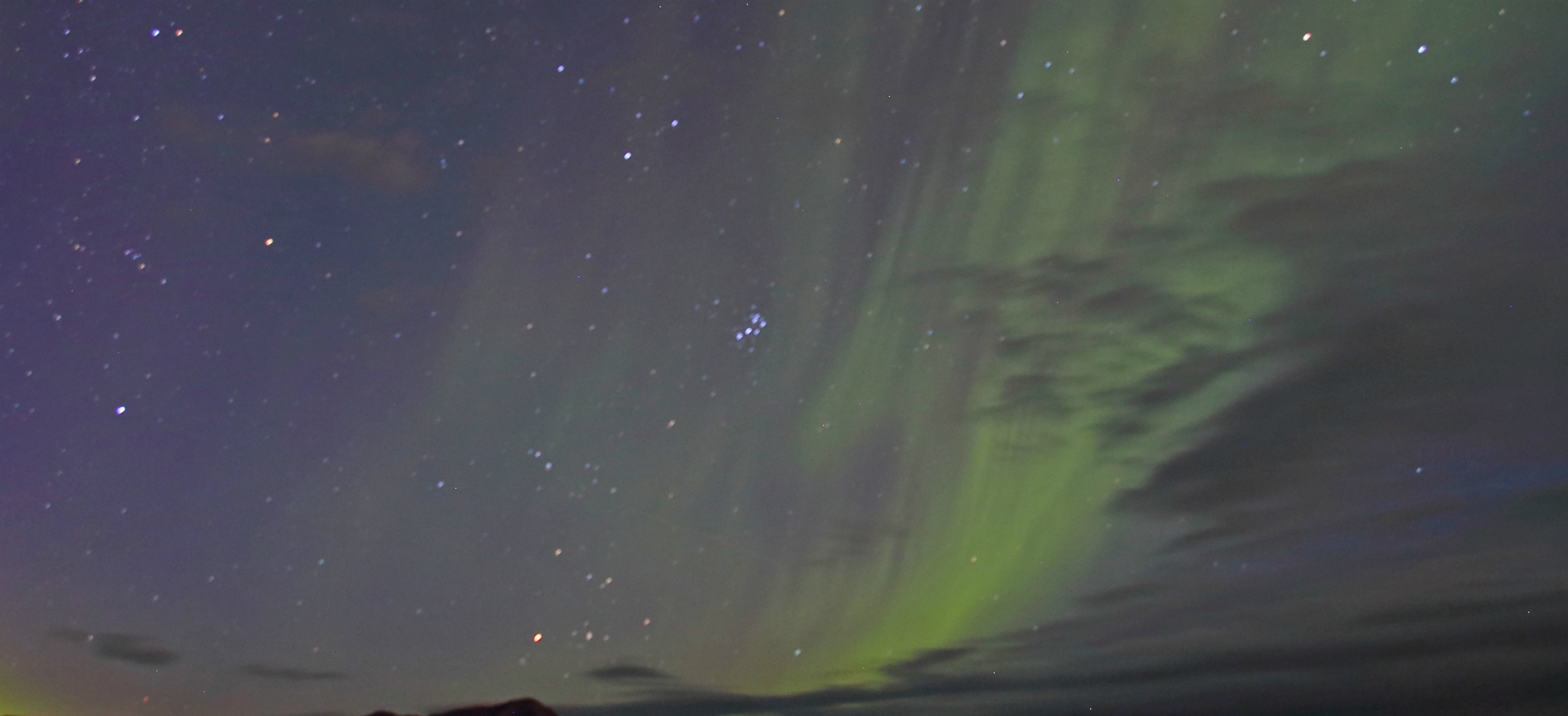 Consejo, la mejor forma de ver una aurora boreal, es aprovechar la máxima oscuridad en lugares donde el cielo esté claro y despejado. Foto: Diego Sobrino
