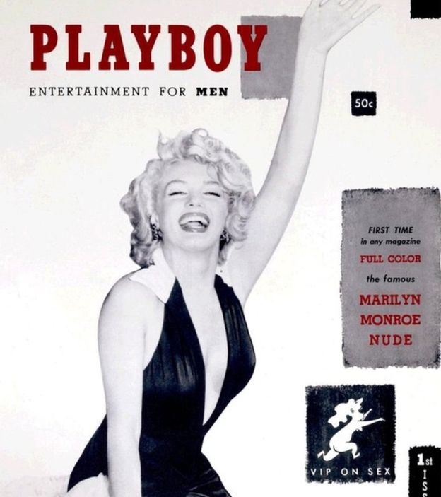 Marilyn Monroe en la revista Playboy