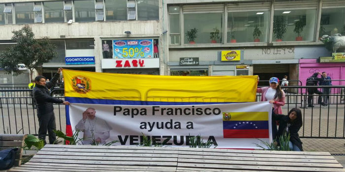 Venezolanos Papa