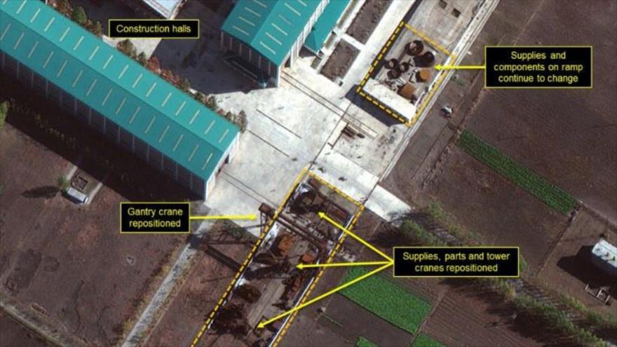 Pyongyang perfila su primer submarino capaz de lanzar misiles 2