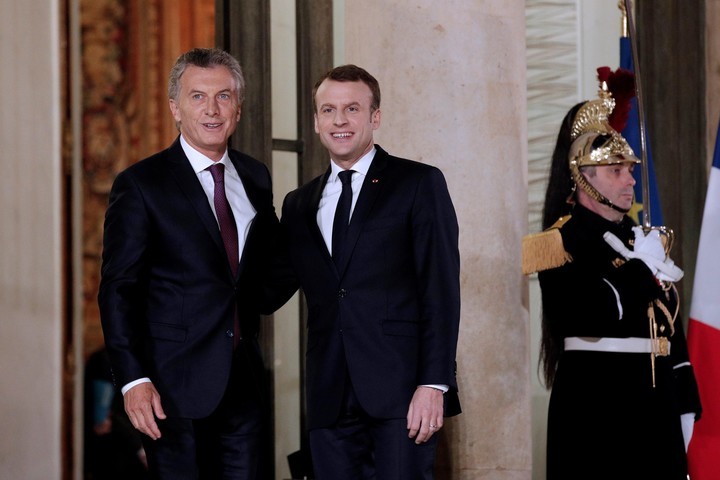 Macri y Macron