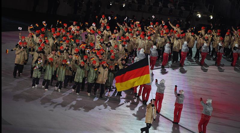 inauguracion juegos olimpicos de invierno PyeongChang 1 delegacion alemania