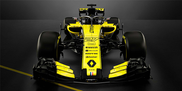 Renault presentacion carro monoplaza 2018
