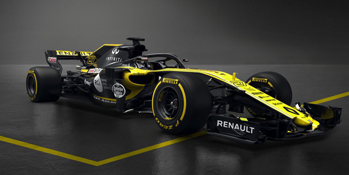 Renault presentacion carro monoplaza 2018