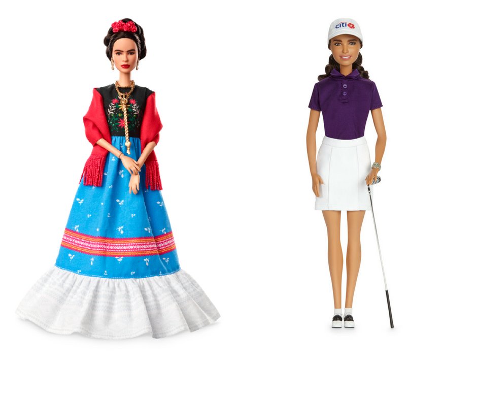 Mattel lanza Barbie de Frida Kahlo y Lorena Ochoa
