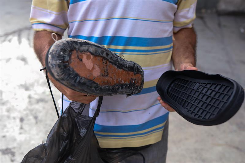 Zapatos rotos - venezolanos - pobreza - hiperinflación