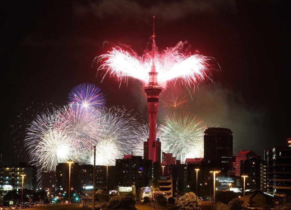Año Nuevo en Nueva Zelanda
