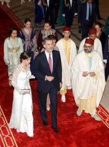 Reyes de España en Marruecos