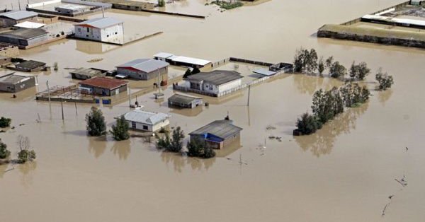 Inundaciones en Irán