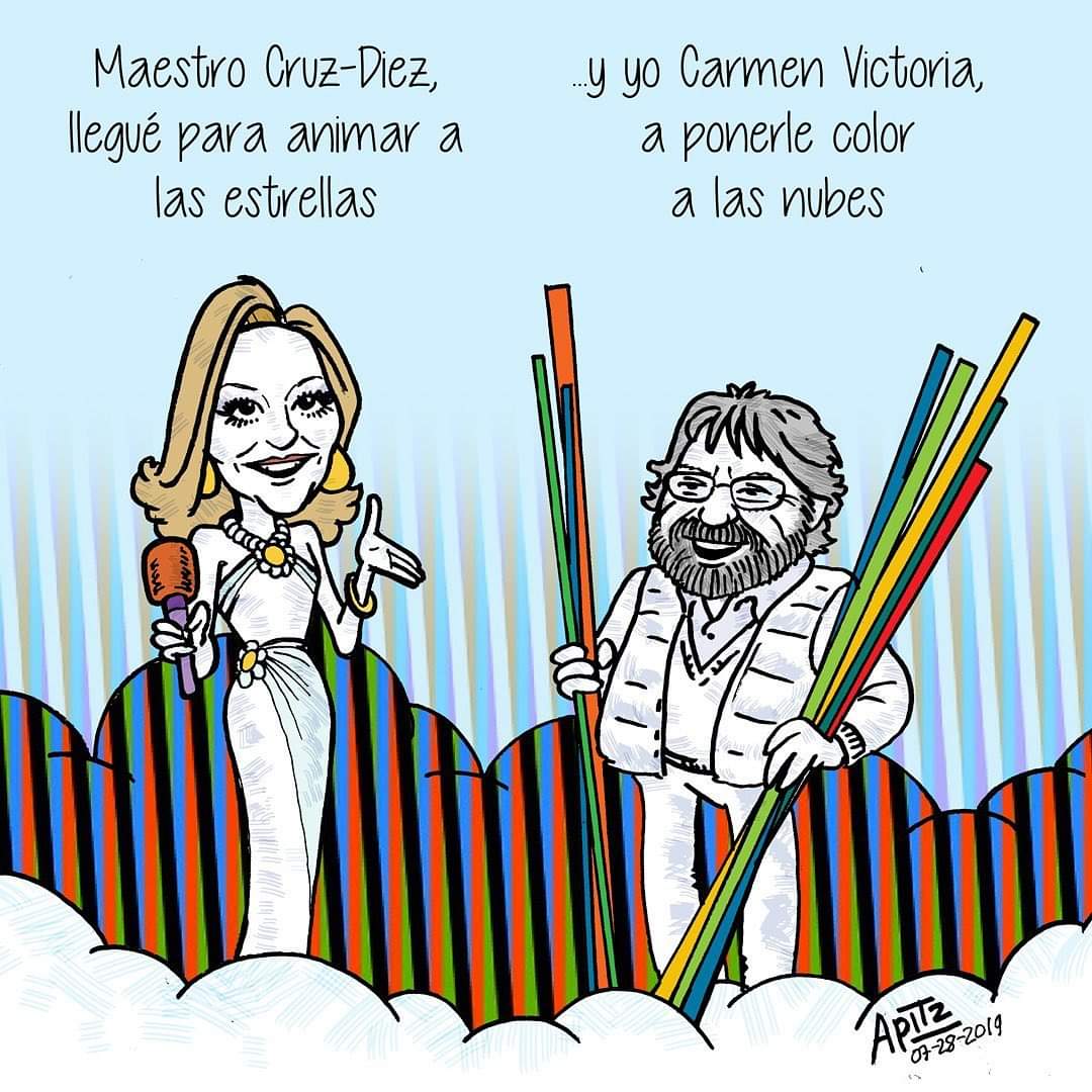 Cruz Diez y Carmen Victoria