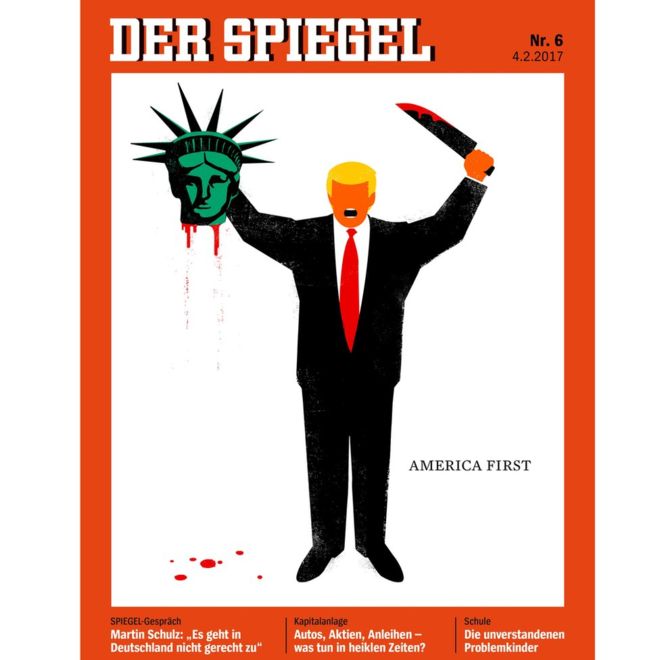 Portada Der Spiegel completa