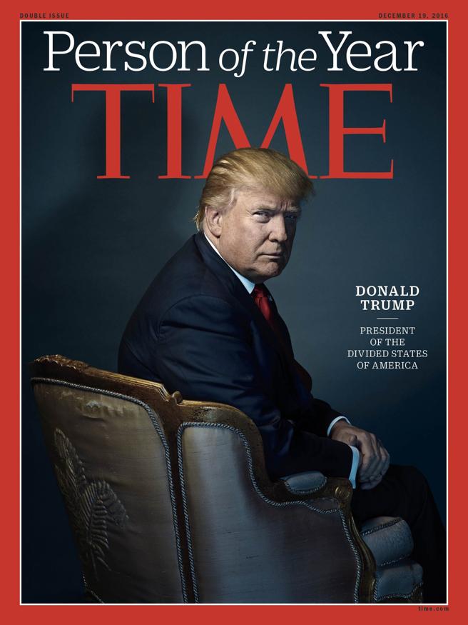 Donald Trump, persona del año de la revista 'Time'