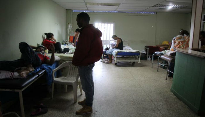 Pacientes con paludismo en Hospital de Maturín