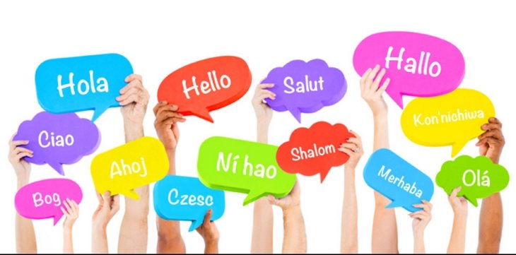 Varios idiomas - habladores - inglés - español