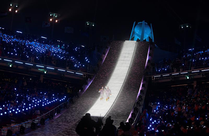inauguracion juegos olimpicos de invierno PyeongChang 12 flama olimpica