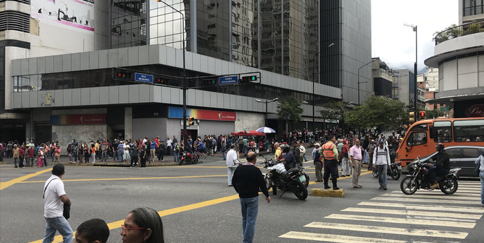 protesta chacao 1622018 trabajadores mintransporte 2