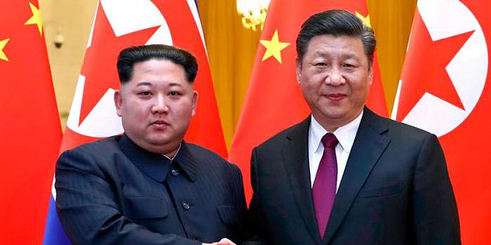 lideres china corea del norte