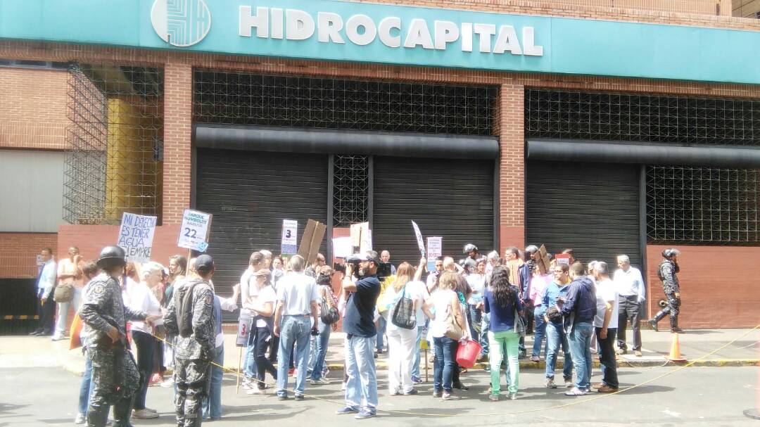 protesta hidrocapital 2