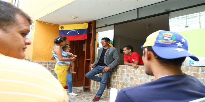 Perú venezolanos abergue 1