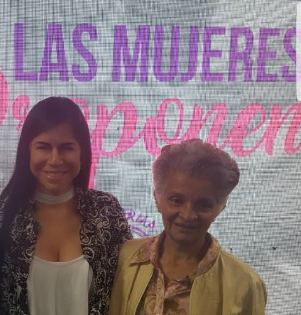 Aurimare Rodríguez y Ana Mercedes Molina 