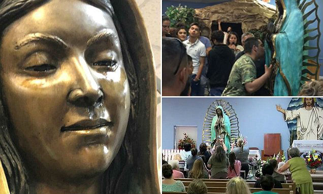 Virgen de Guadalupe llora 1