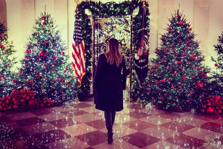 Melania Trump - Navidad en la Casa Blanca