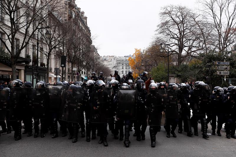 protestas, chaquetas amarilla, francia, paris (8)