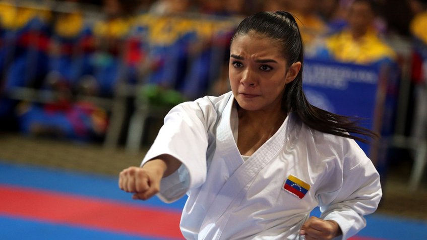 karateca venezolana Andrea Armada,