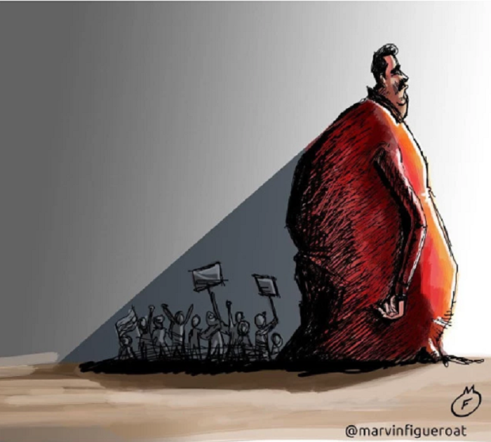 caricatura Maduro