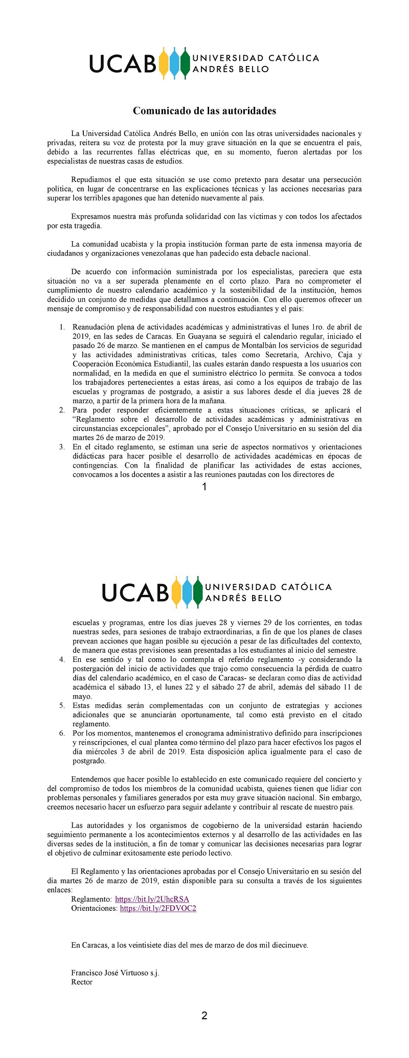 Comunicado autoridades UCAB 27 de marzo 2019def-br