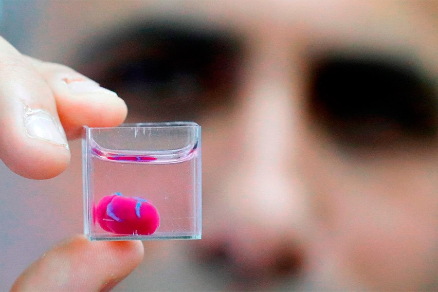 Investigadores de Israel logran producir un corazón que palpita en impresora 3D