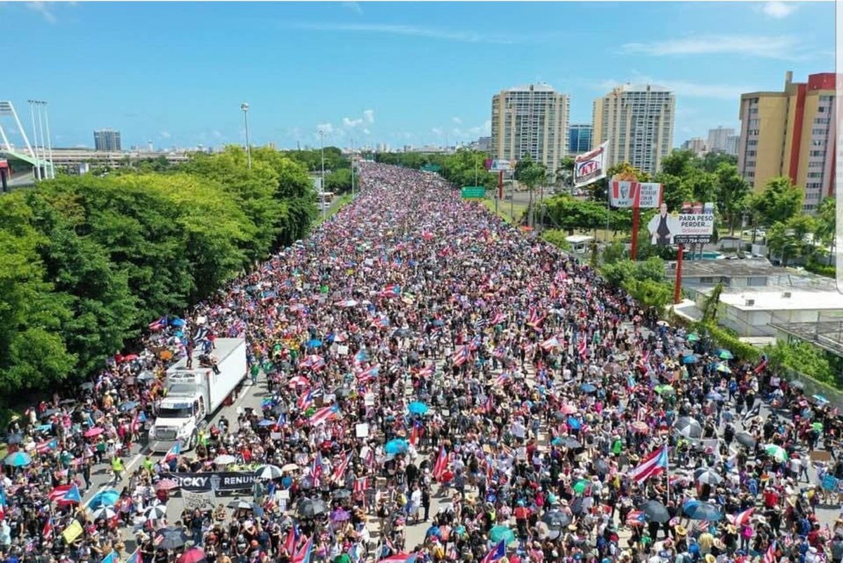 Marcha en Puerto Rico