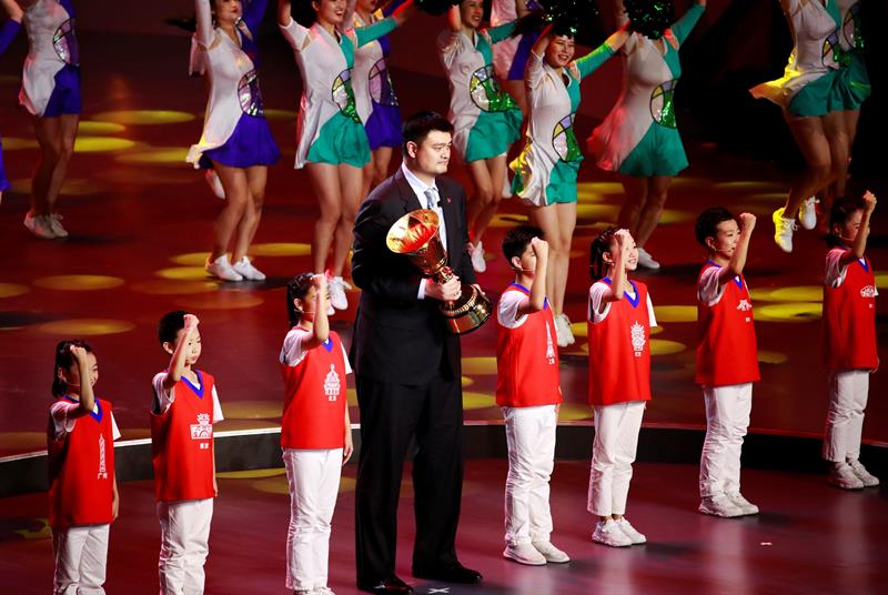China mundial baloncesto inauguración 4