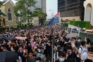 Hong Kong protestas, EFE