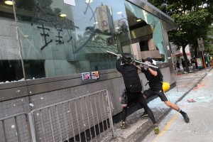 Hong Kong protestas, EFE