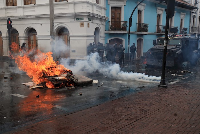 ECUADOR PROTESTAS (5)