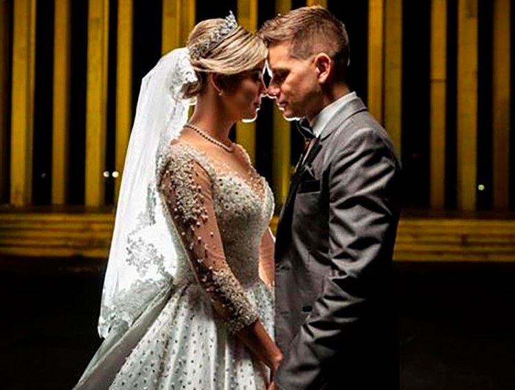 Daniela Cabello y Omar Acedo se casaron en Caracas. Foto Instagram