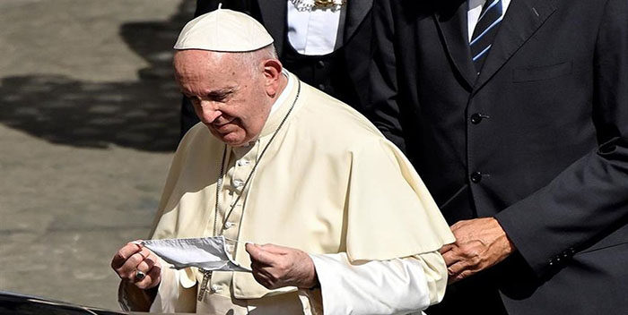 El papa pide no dejarse domesticar por la homogeneización y el consumo |  800Noticias