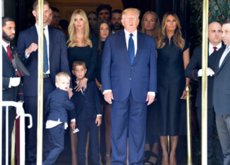 Familiares dan el último adiós a Ivanna Trump en Nueva York