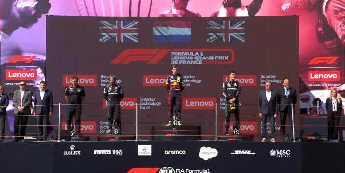Max Verstappen resultó ganador del Grand Premio de Francia