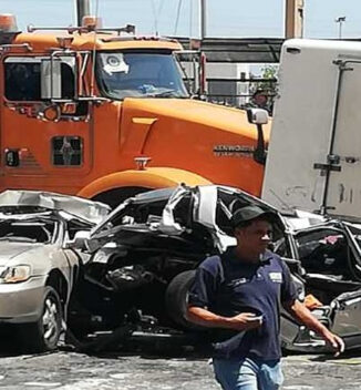 Fuerte accidente de tránsito dejó cuatro heridos en La Guaira 