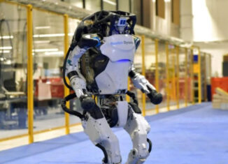 Este robot hizo una impecable demostración de gimnasia