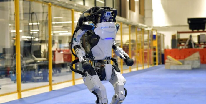 Este robot hizo una impecable demostración de gimnasia