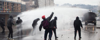 protesta de estudiantes en chile