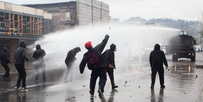 protesta de estudiantes en chile